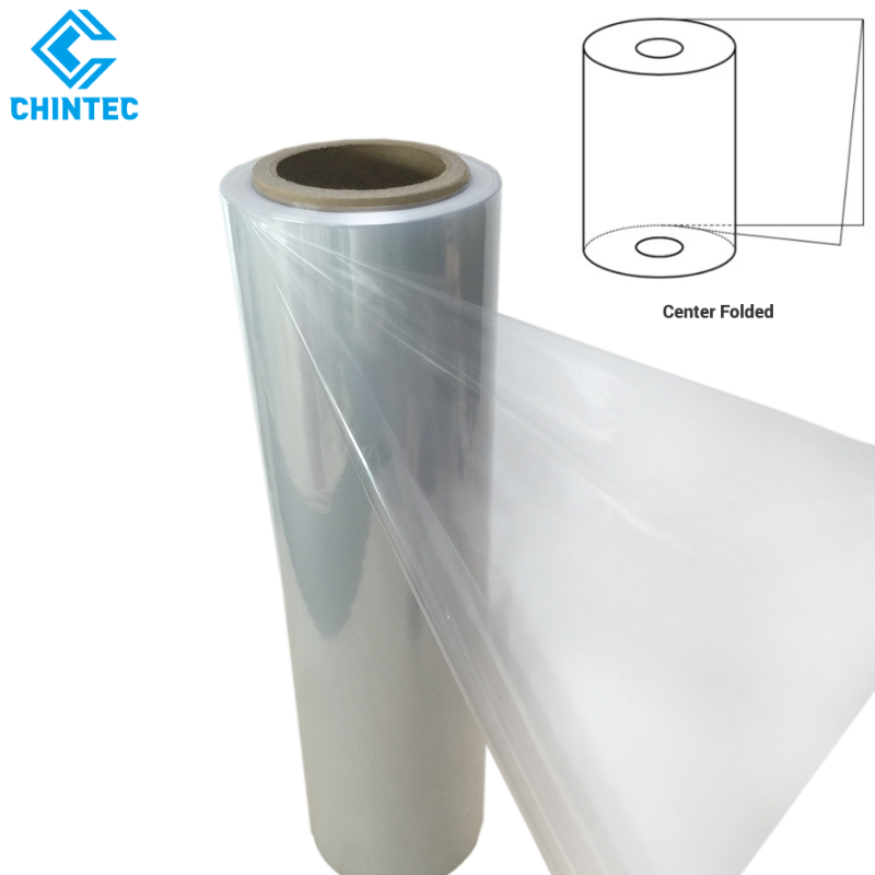 Centerfold Shrink Wrap, Corner Folded Polyolefin Film Supplier and